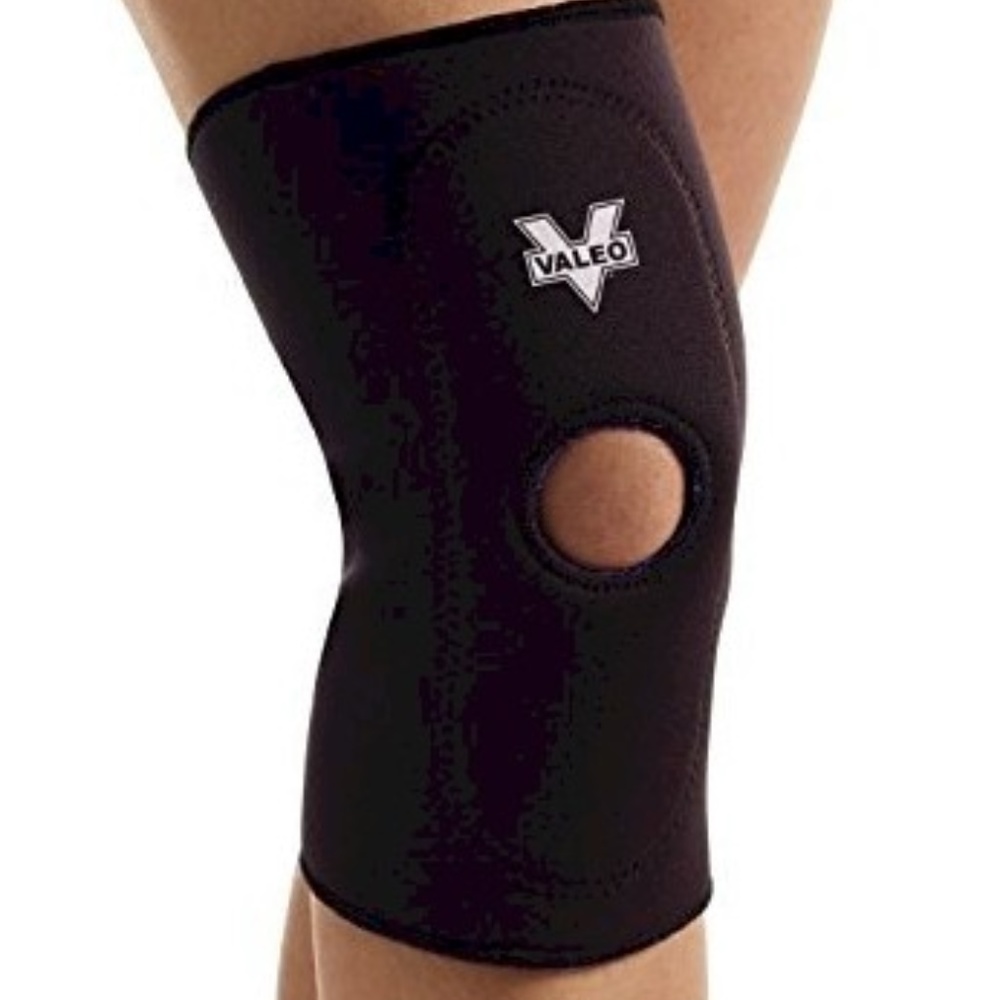 Valeo Neoprene Knee Support Black Large New in Box